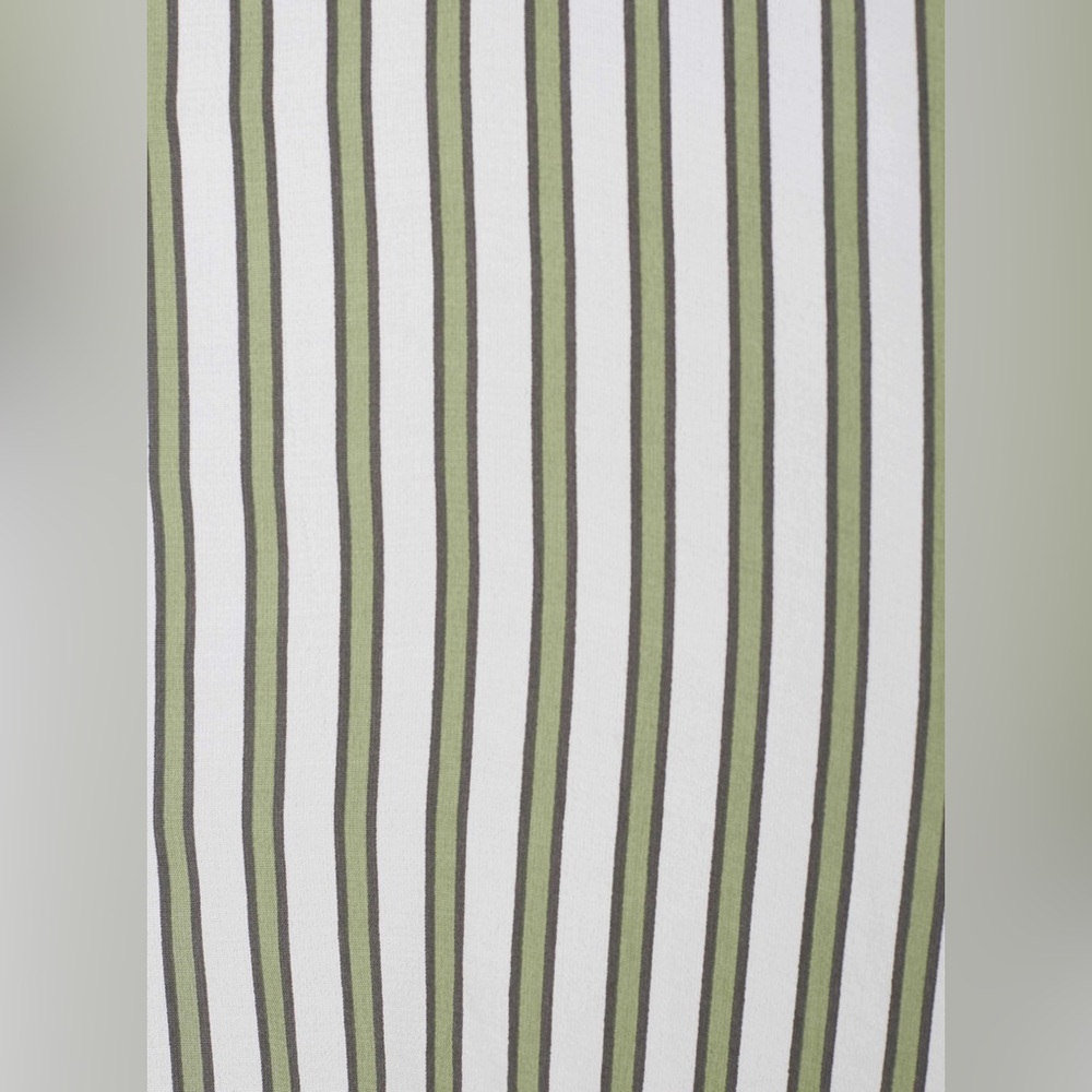 Faithfull The Brand Porte Shirt Dress, Almeria Stripe, White/Green, SIZE: 8 - Picture 4 of 13